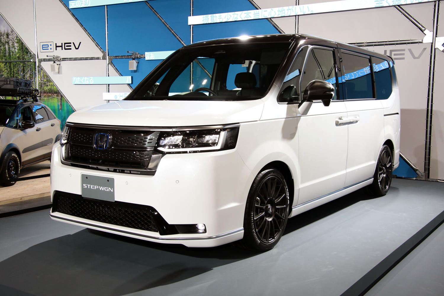 大阪オートメッセ2022年のホンダブース