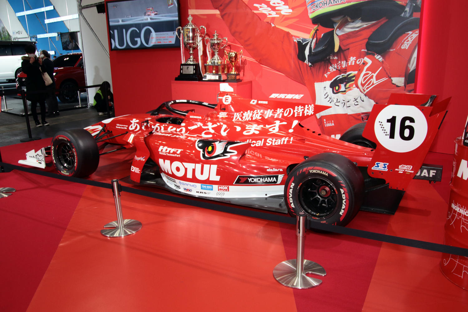 大阪オートメッセ2022年のホンダブース