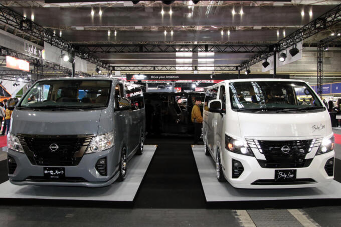 王者ハイエースに挑戦状 ディーラーとショップが手を組んだ３台の 俺のキャラバン が圧巻のカッコ良さ 自動車情報 ニュース Web Cartop