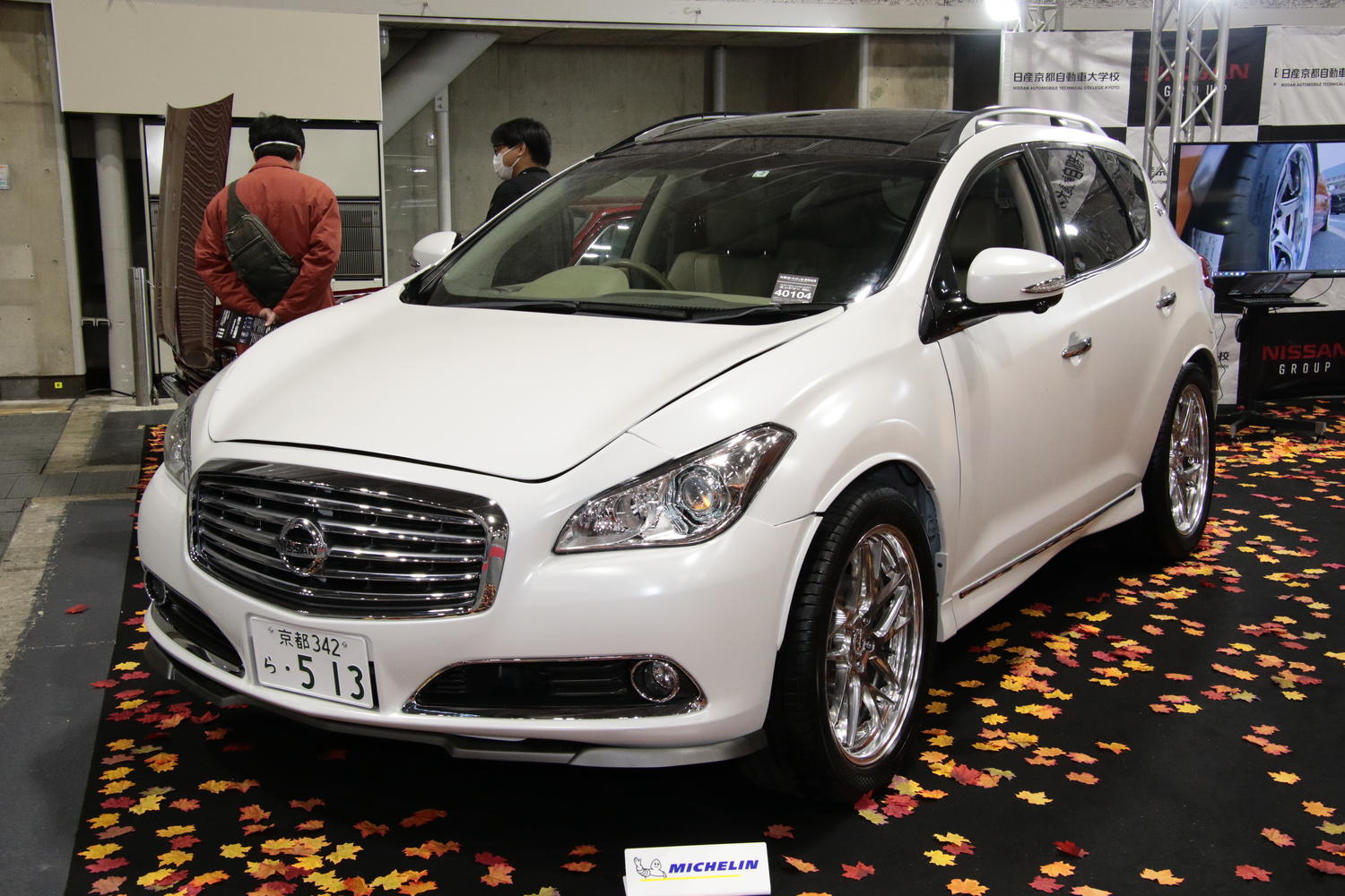 大阪オートメッセ2022の日産京都自動車大学校ブース