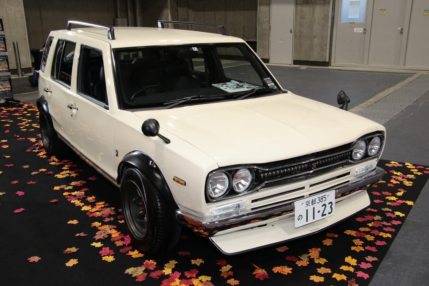 大阪オートメッセ2022の日産京都自動車大学校ブース