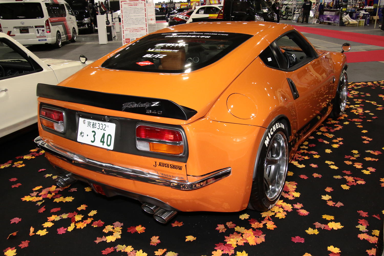 大阪オートメッセ2022の日産京都自動車大学校ブース