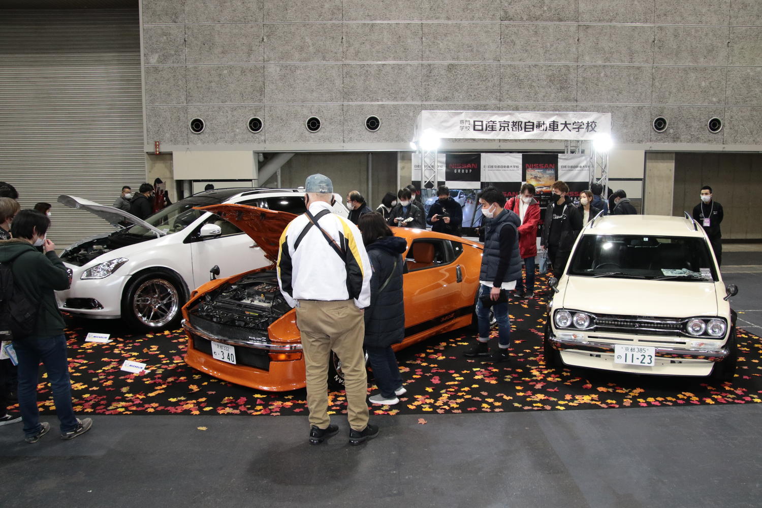 大阪オートメッセ2022の日産京都自動車大学校ブース