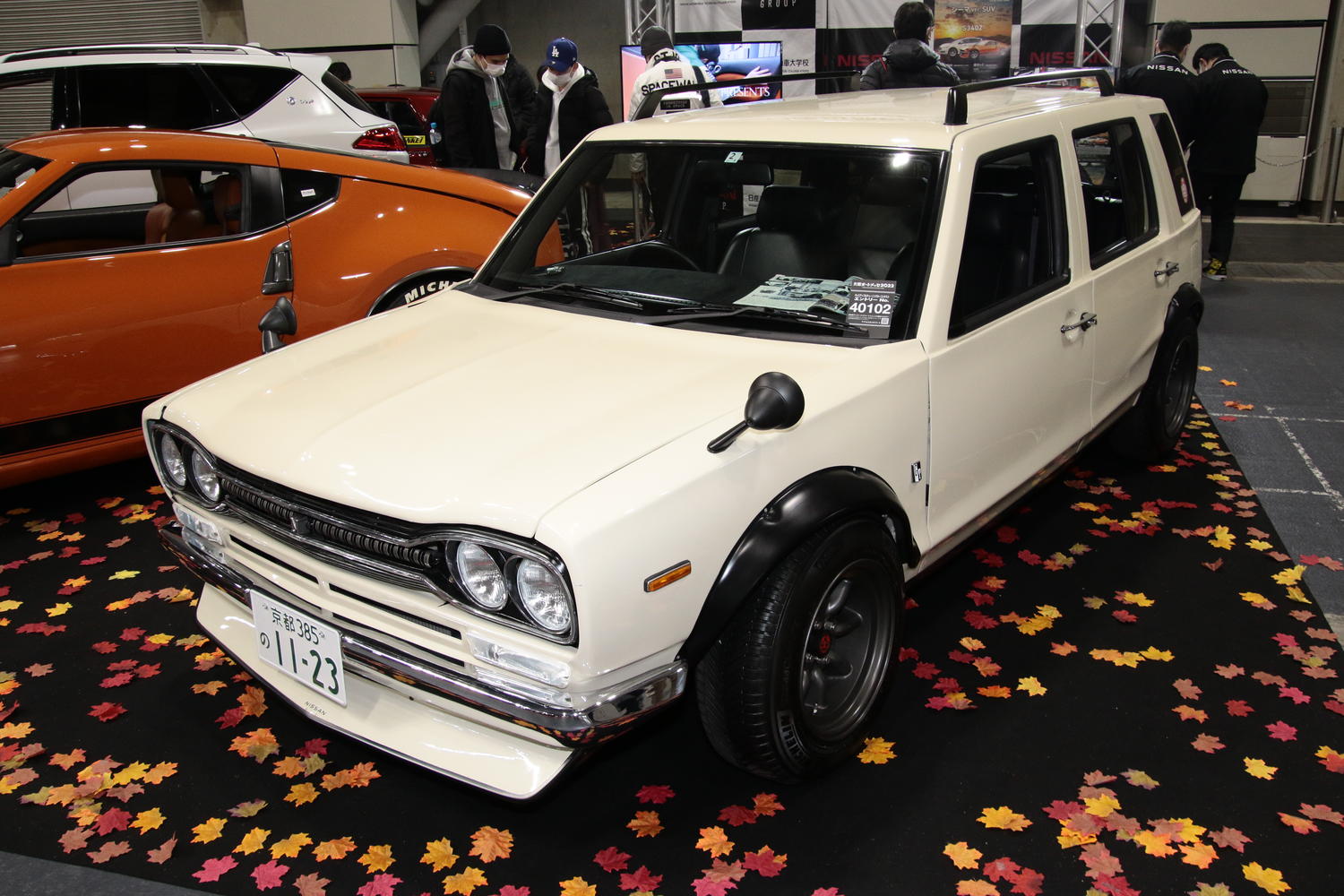大阪オートメッセ2022の日産京都自動車大学校ブース