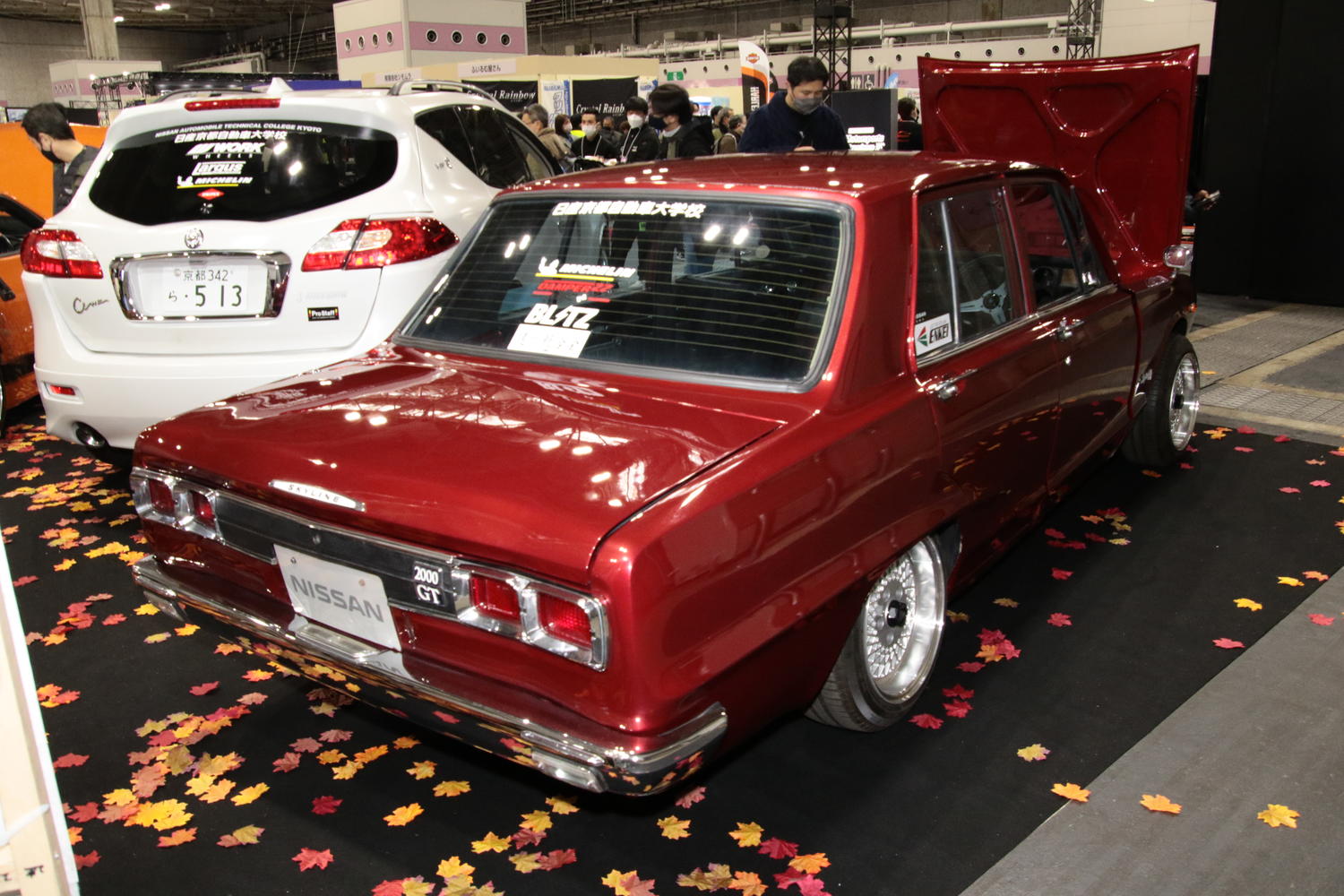 大阪オートメッセ2022の日産京都自動車大学校ブース