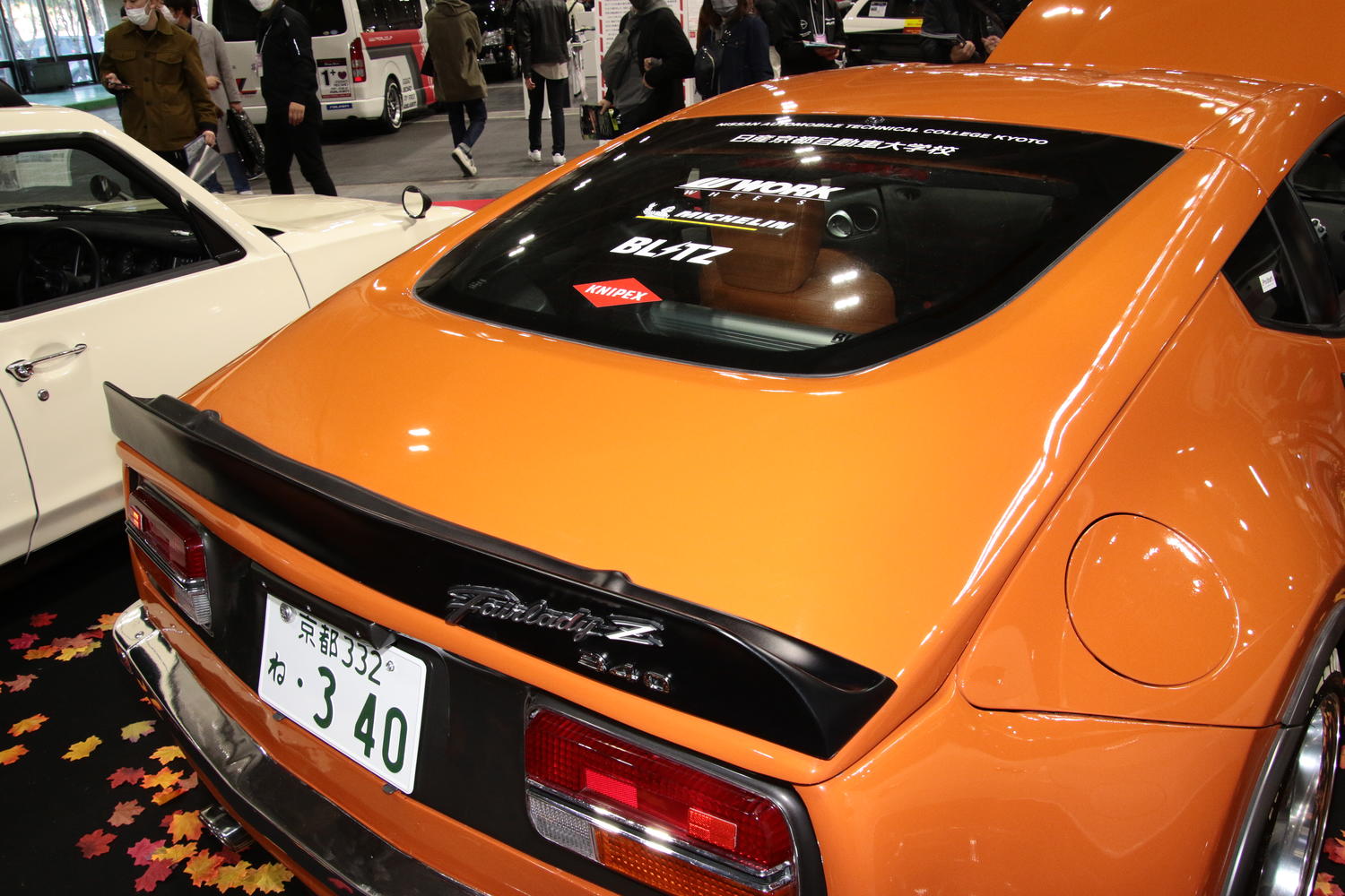大阪オートメッセ2022の日産京都自動車大学校ブース