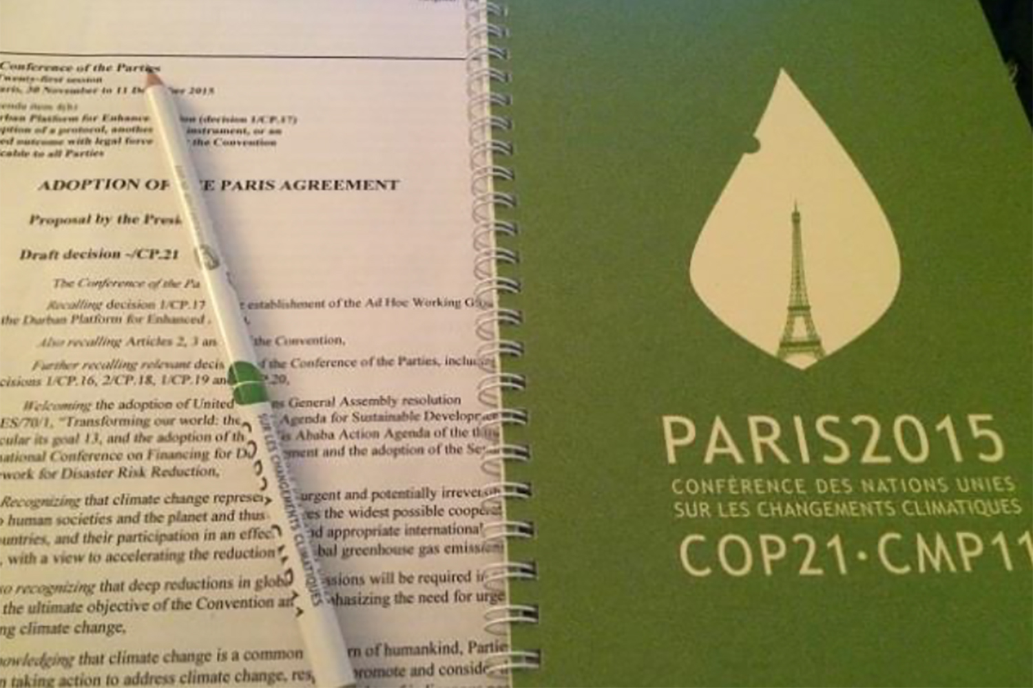 国連気候変動枠組条約第21回締約国会議（COP21）のイメージ 〜 画像5