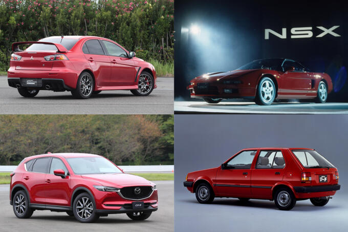 新車購入者の６割が「赤」を選んだクルマも！　「車名」を聞くと「赤」が思い浮かぶクルマ５台