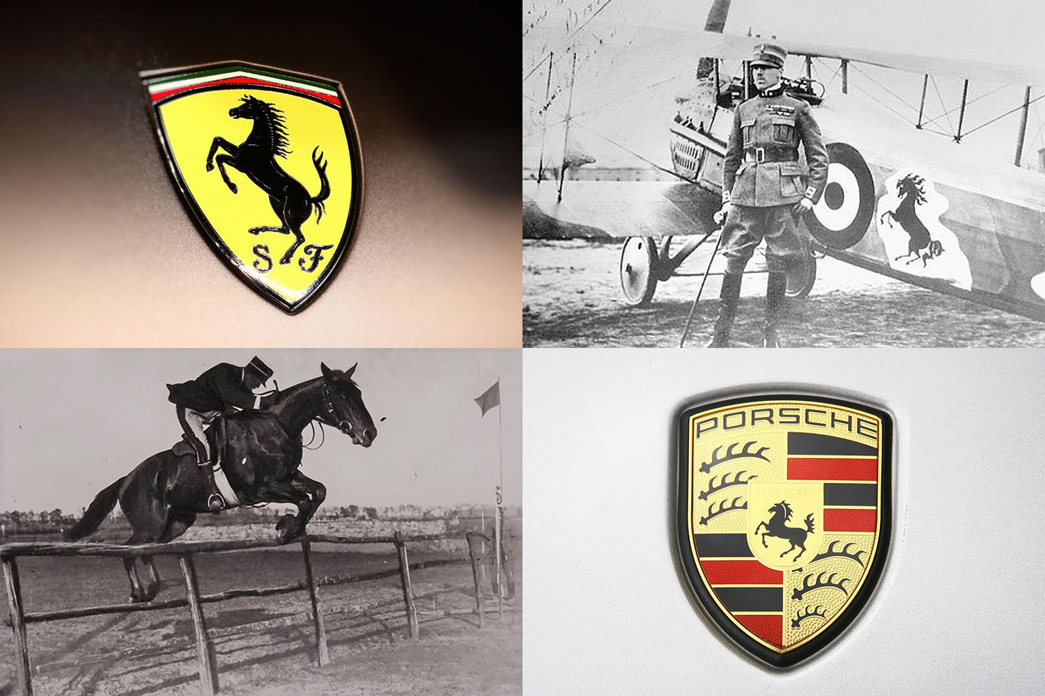 フェラーリとポルシェのエンブレムの「跳ね馬は同じ馬」説に待った！　