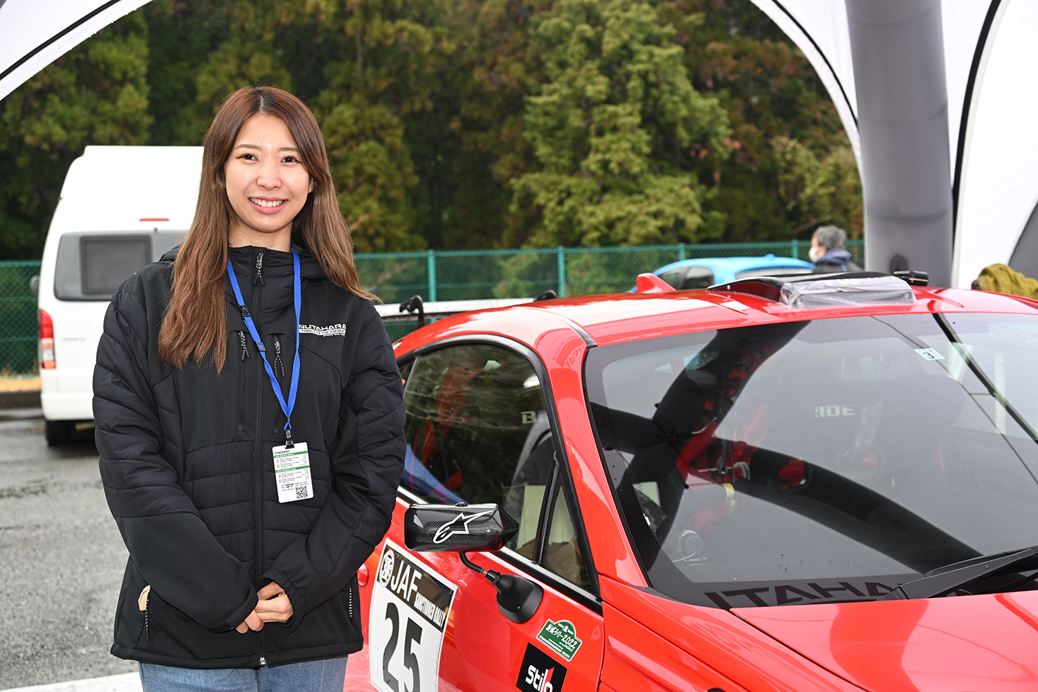 平川亮の妹の平川真子がラリーデビュー
