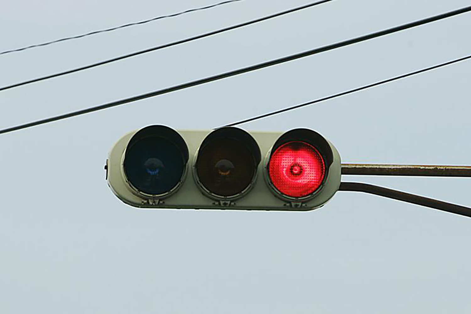 赤色点滅信号のイメージ