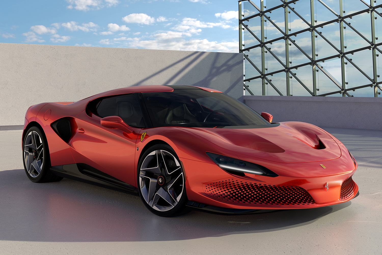 フェラーリのワンオフプロジェクト最新作SP48 Unicaのフロントスタイリング 〜 画像10