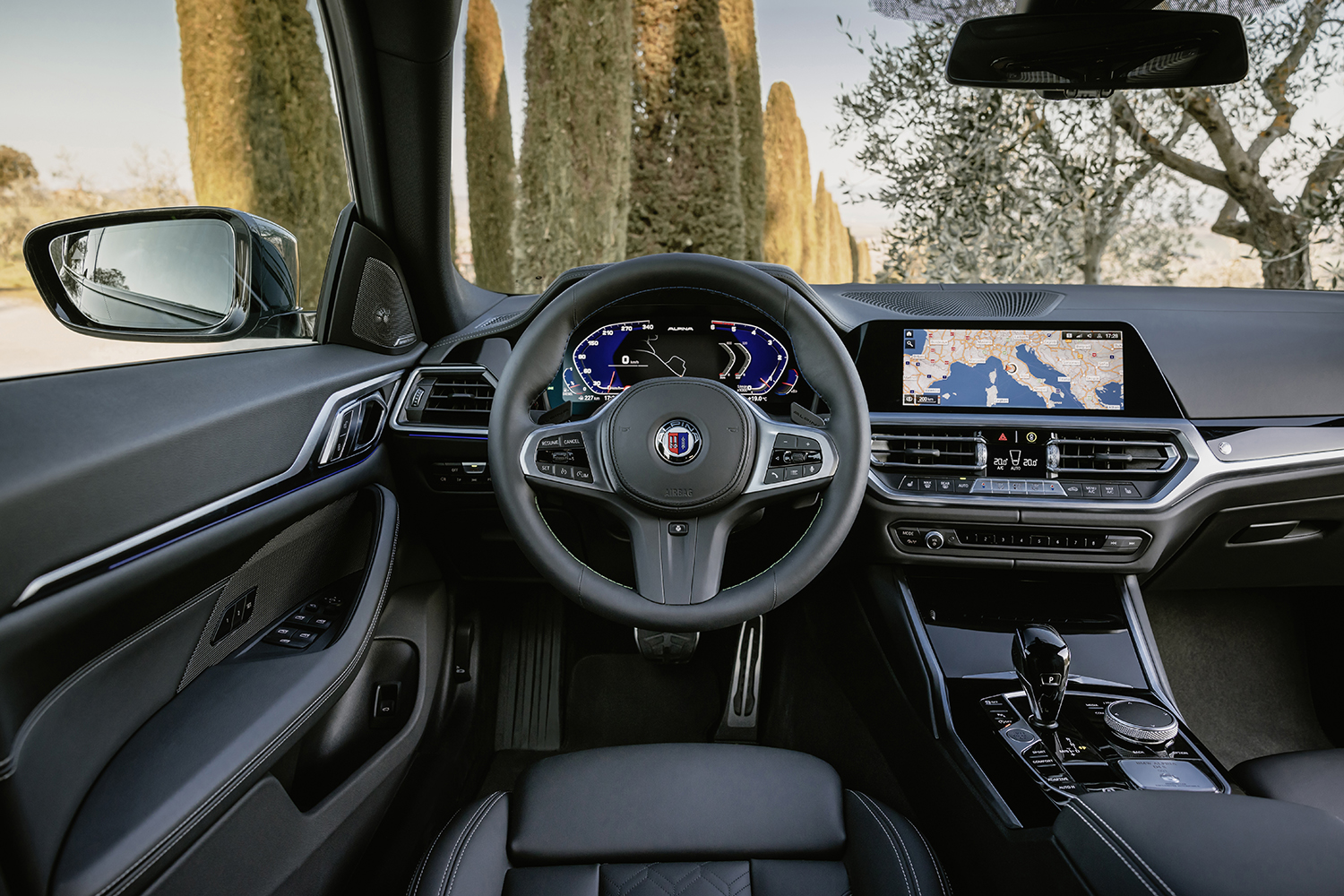 BMWアルピナ D4 S グランクーペのインテリア 〜 画像29