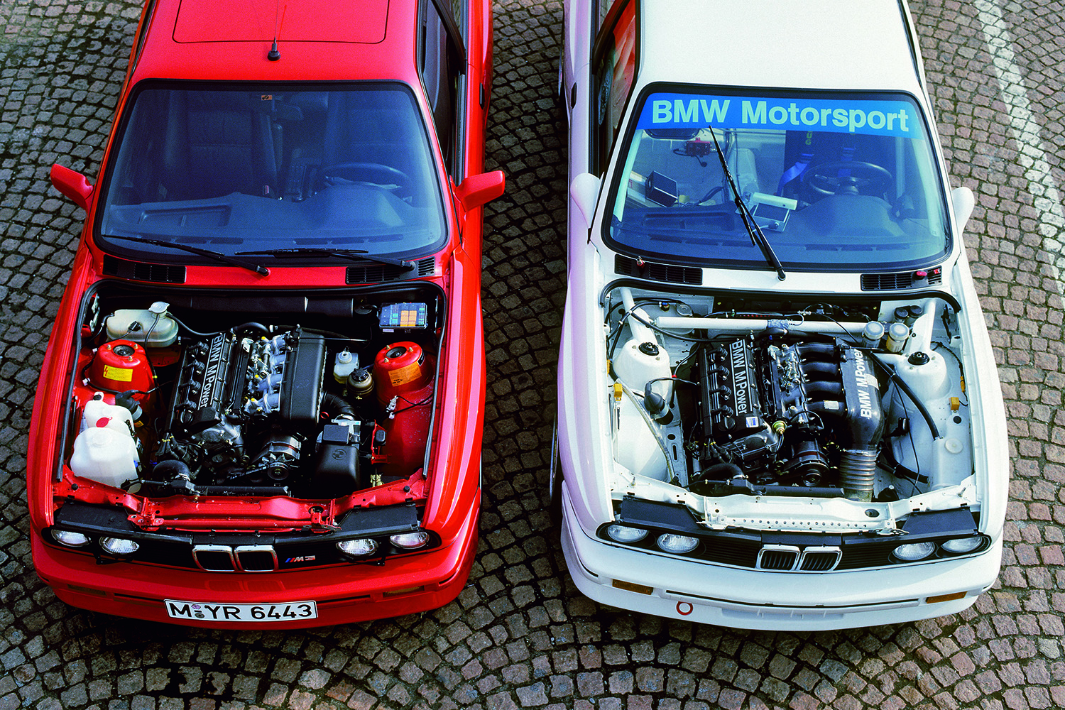 E30型BMW M3のエンジン