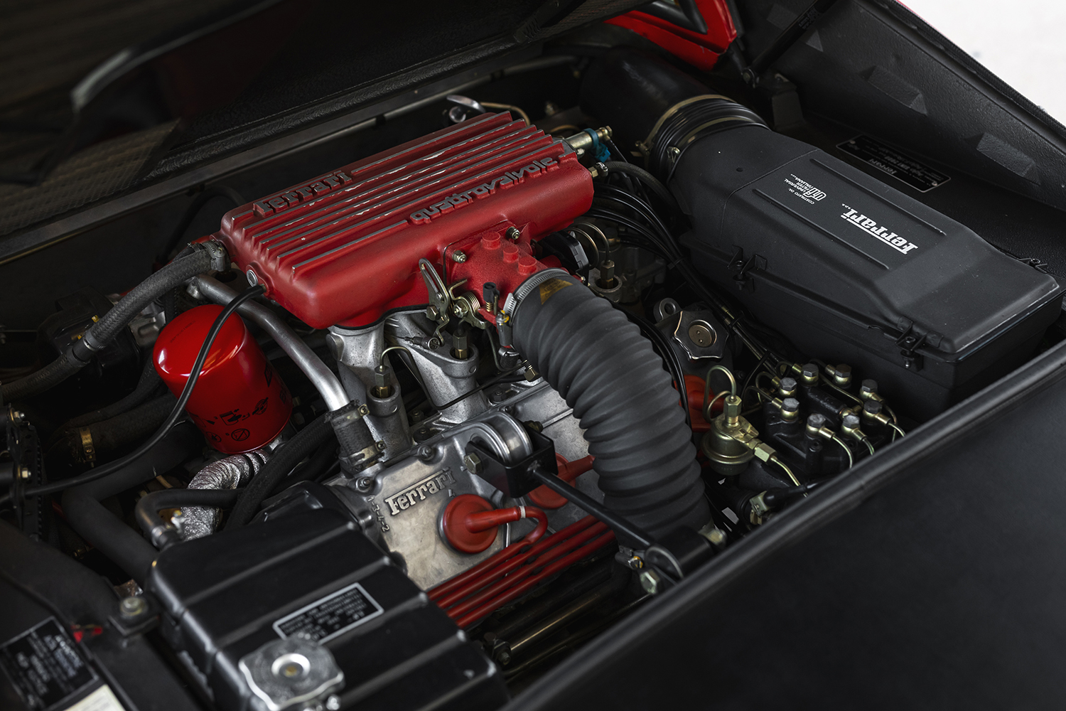 フェラーリ308クワトロバルボーレのエンジン