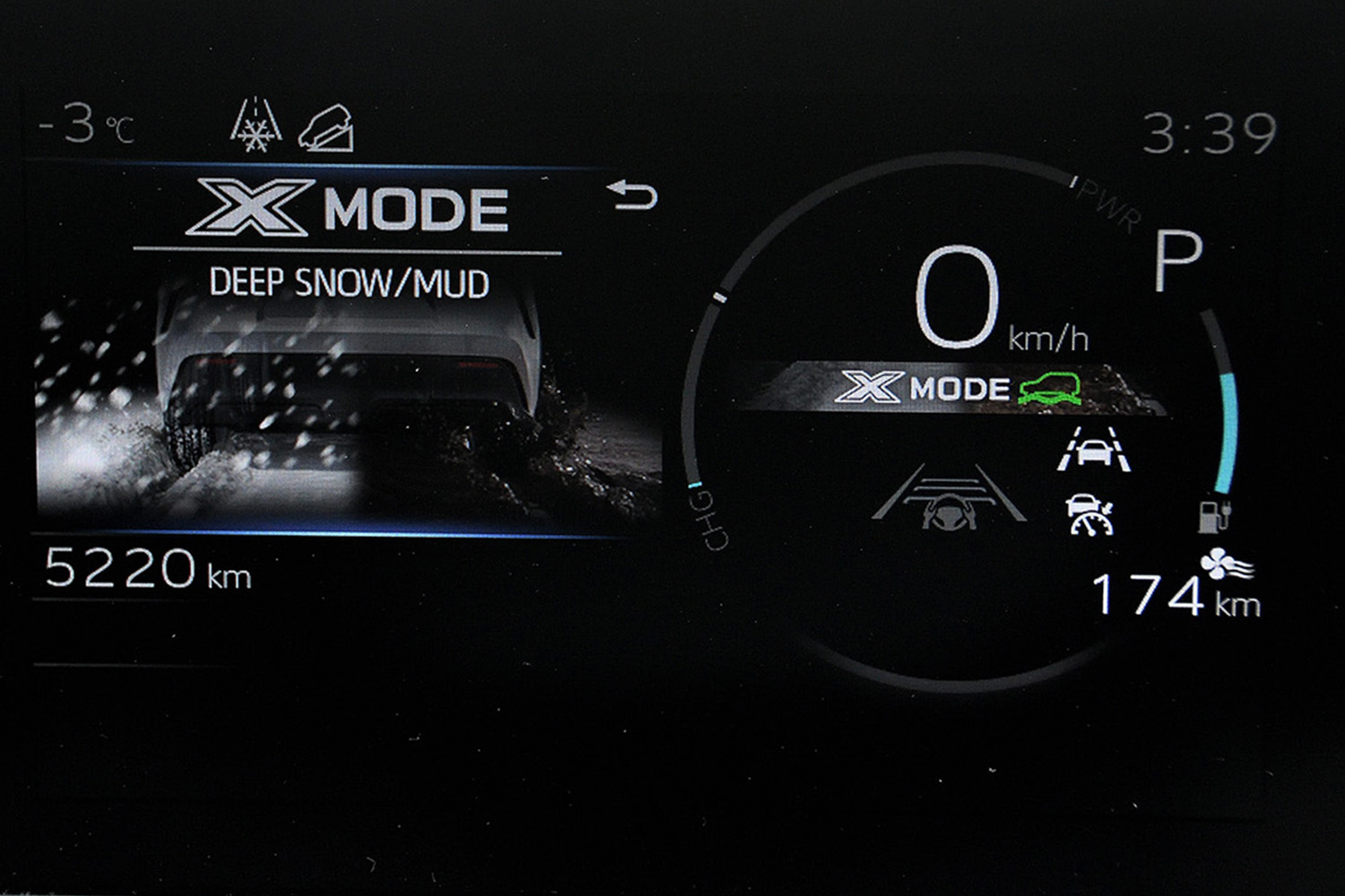 X-MODEのディープスノー/マッドのディスプレイ表示 〜 画像55