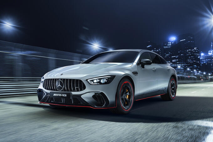 F1テクノロジーを搭載した日本未導入の最強モデルが限定車で登場！　メルセデスAMG GT 63 S E パフォーマンス F1エディションを35台限定で抽選販売