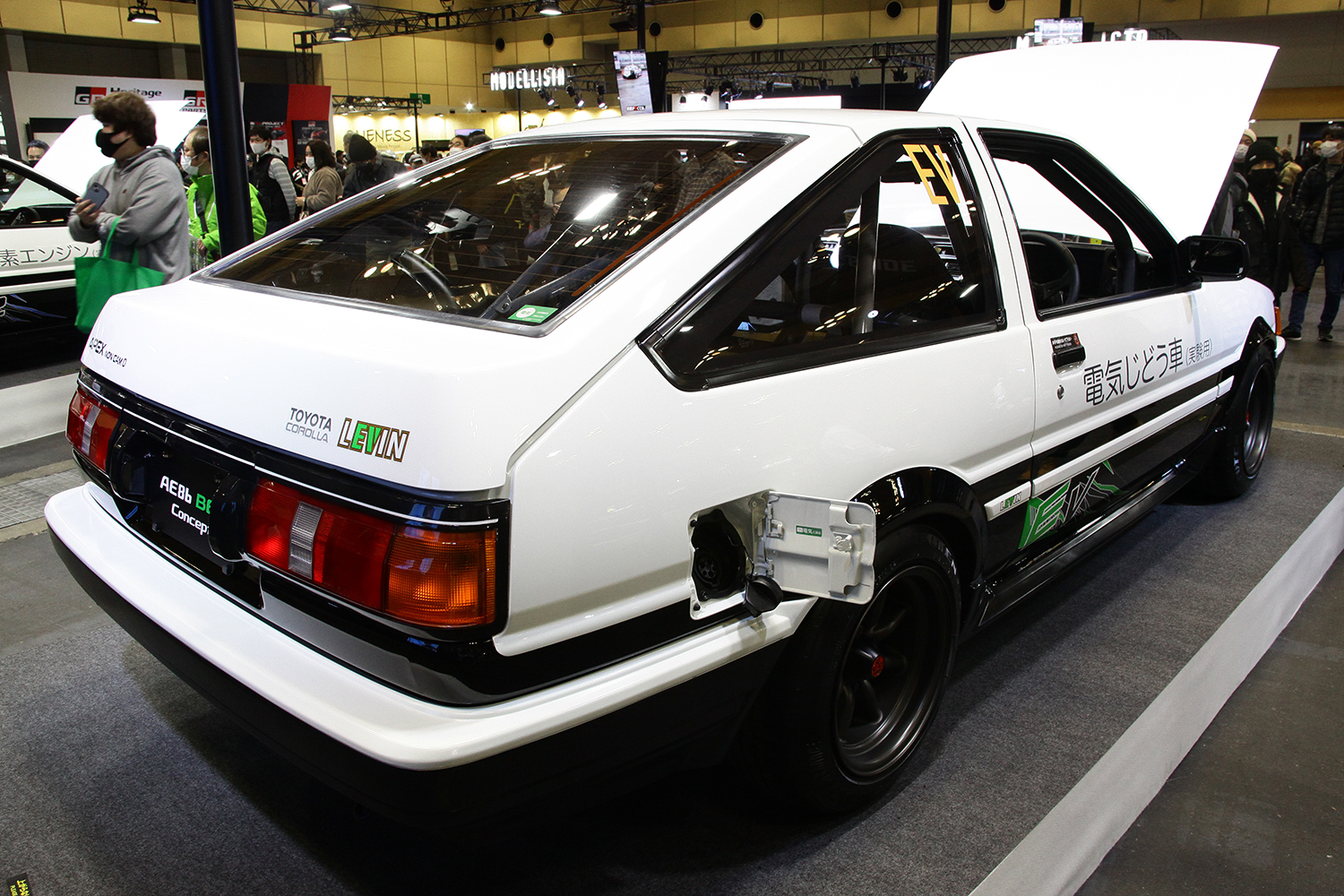 大阪オートメッセ2023のTOYOTA GAZOO Racingブースに展示される3台のAE86 〜 画像13