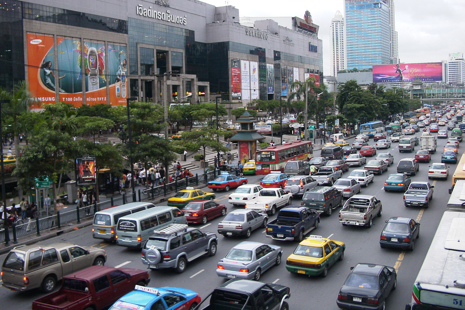 タイ・バンコクの渋滞 〜 画像1