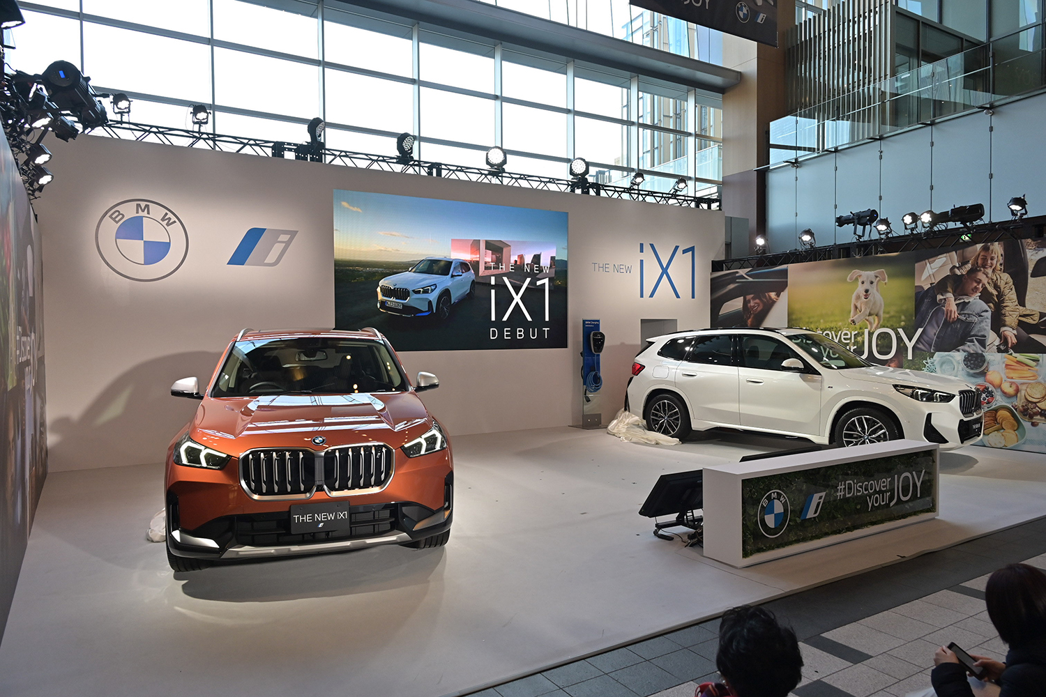 BMW新型X1／iX1の発表会の写真