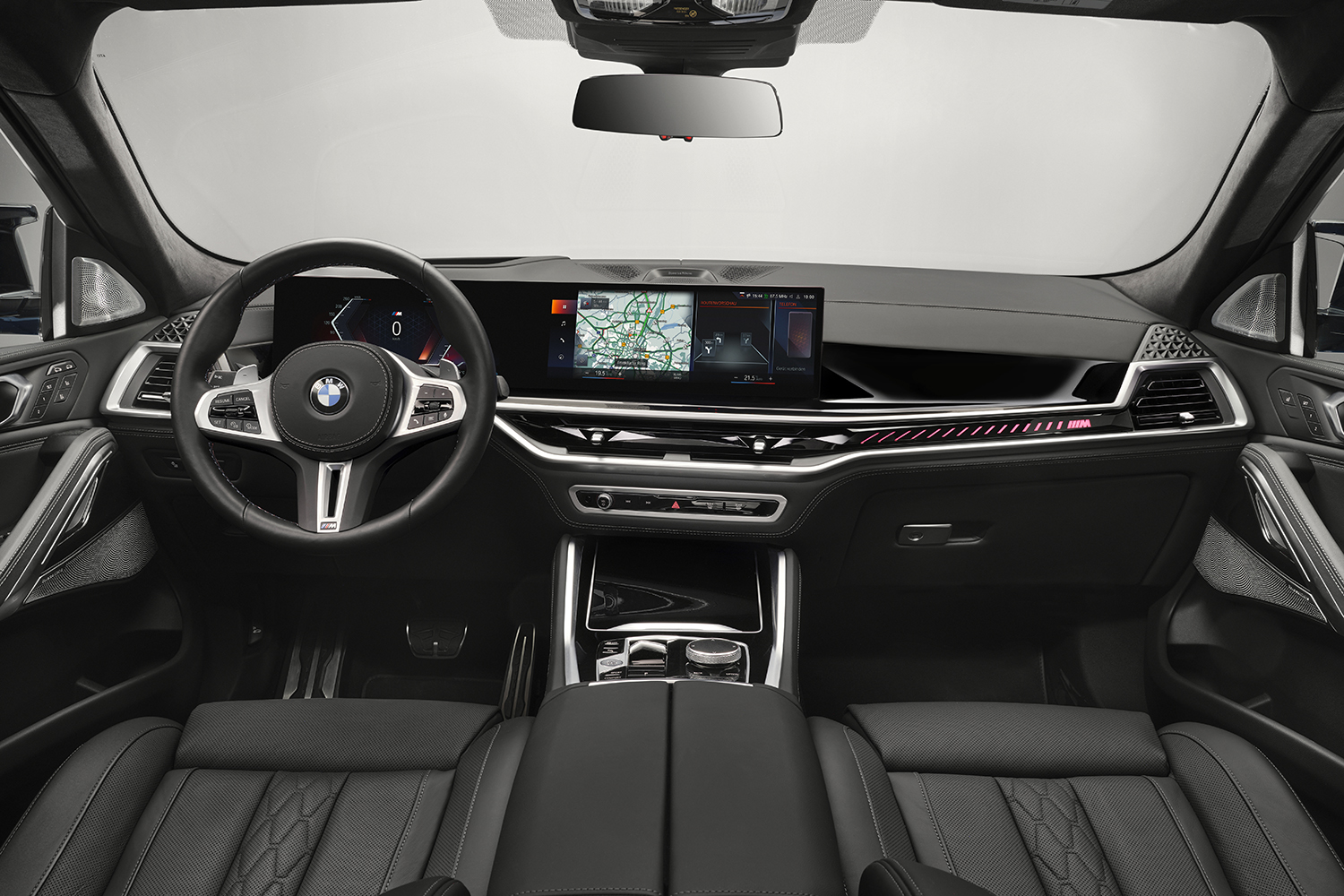 BMW X6 M60i xDriveのインパネまわり 〜 画像7