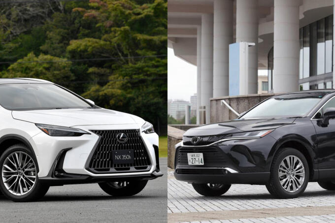 トヨタ・ハリアーとレクサスNXを徹底比較！　それぞれの特徴は？　中古車購入はおすすめ？