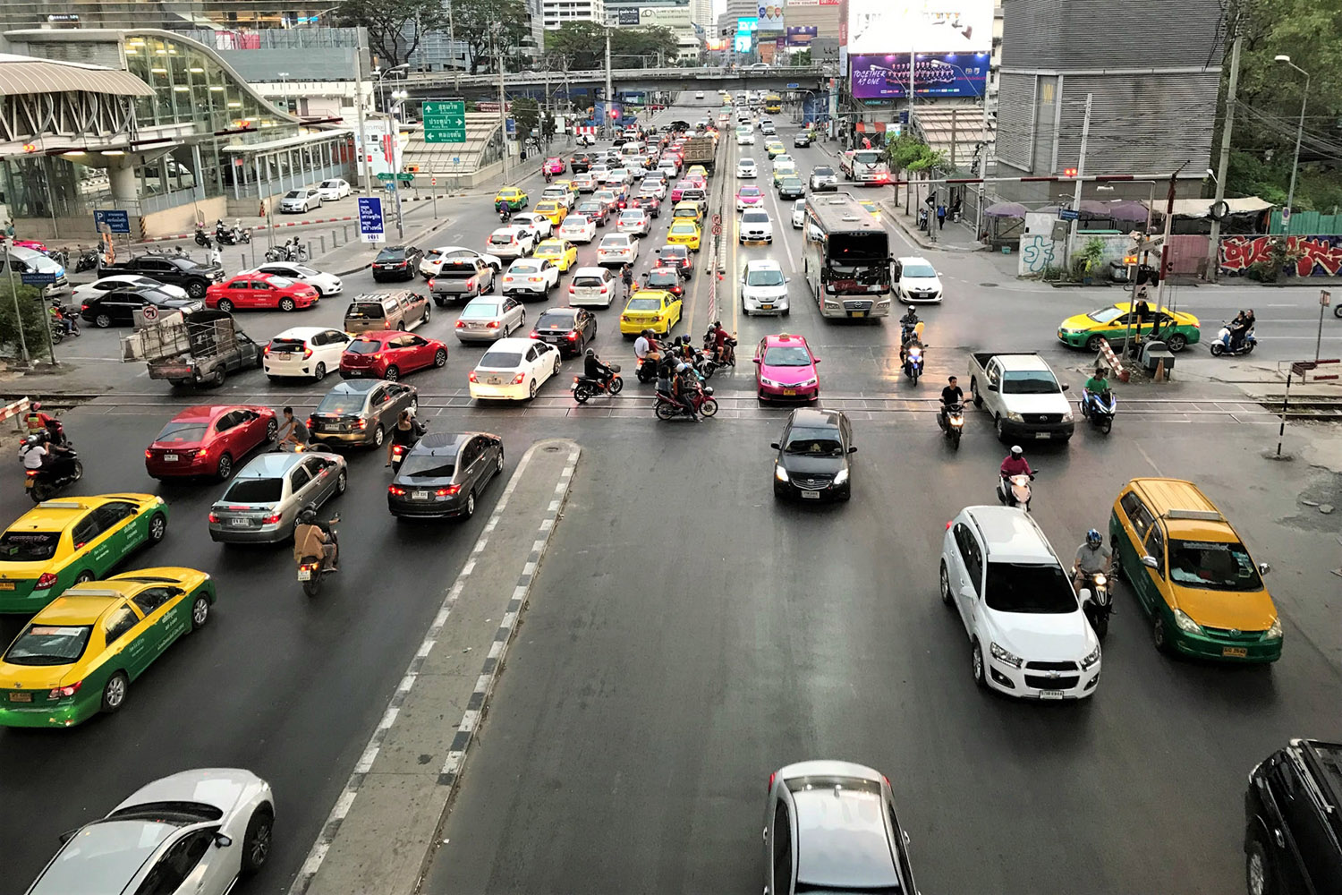 タイ・バンコクの交通