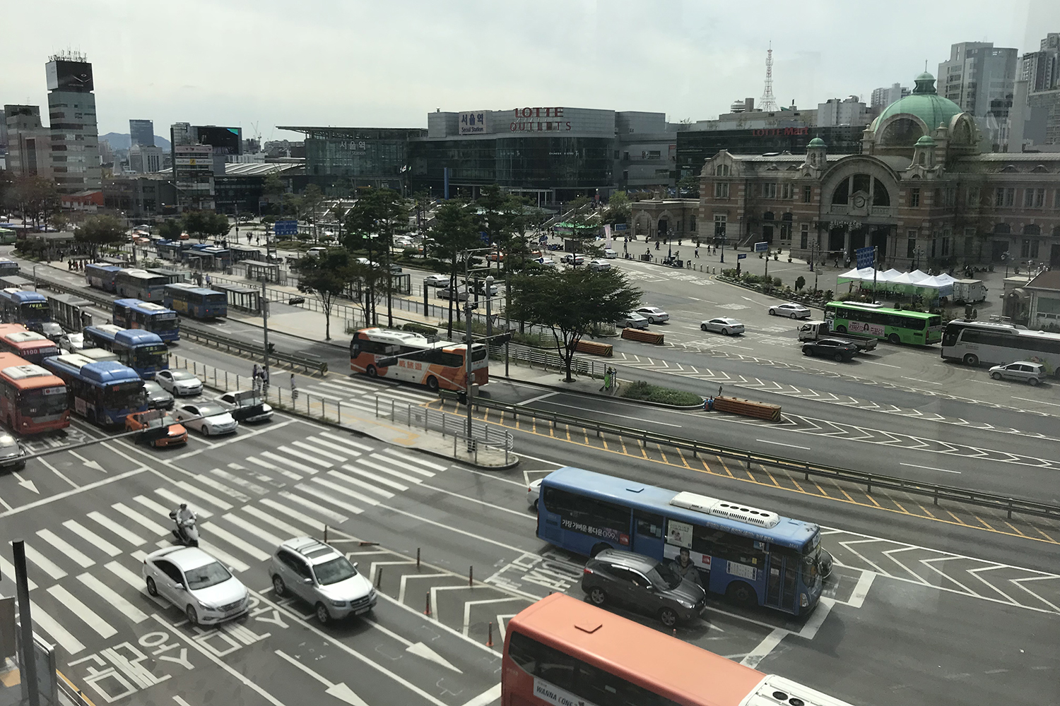 韓国のソウル市内の道路状況 〜 画像7