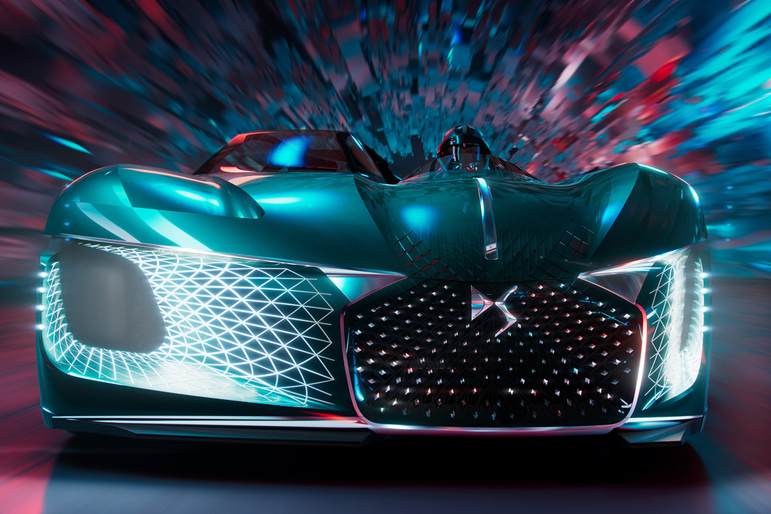 アシンメトリースポーツカー「DS X E-TENSE」がハイセンスすぎた