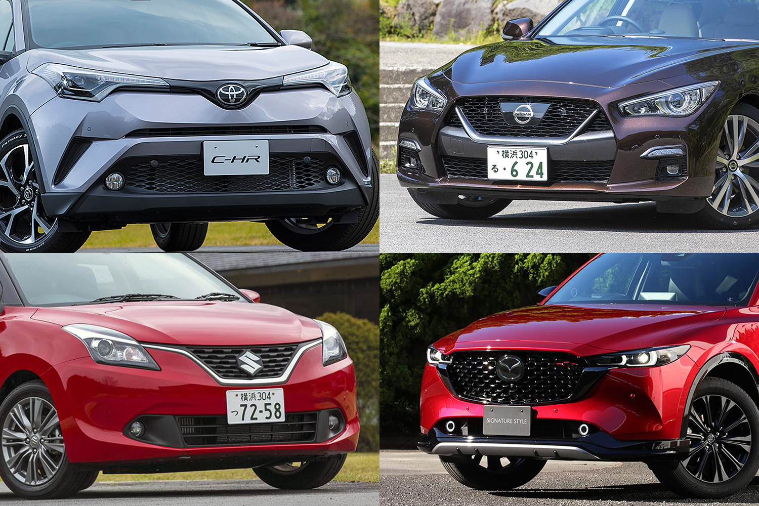 買ってすぐに乗り出せる楽しい日本車４台＋１