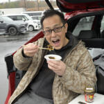 【画像】電気自動車なら米も炊けるぞっ！　ってわけでEVならではの旅の楽しみ方を提案！　WEB CARTOP編集部員が大阪→東京出張の間にSA・PAで「ご飯に合うおかず」を探して実食してみた 〜 画像5