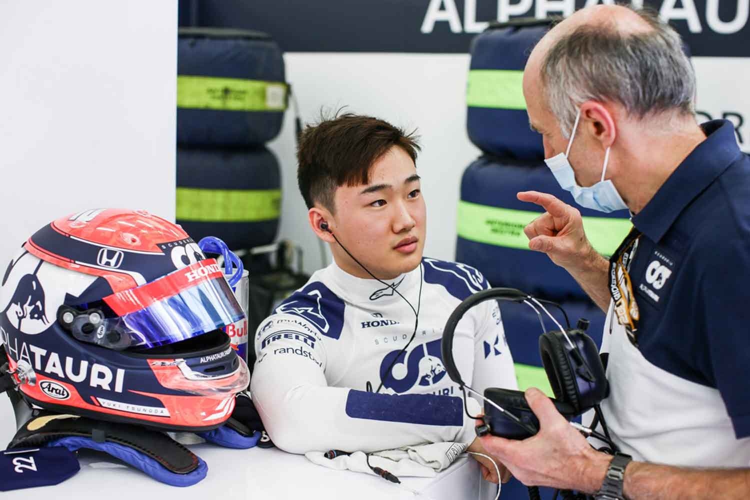 F1のアルファタウリに所属する角田裕毅選手
