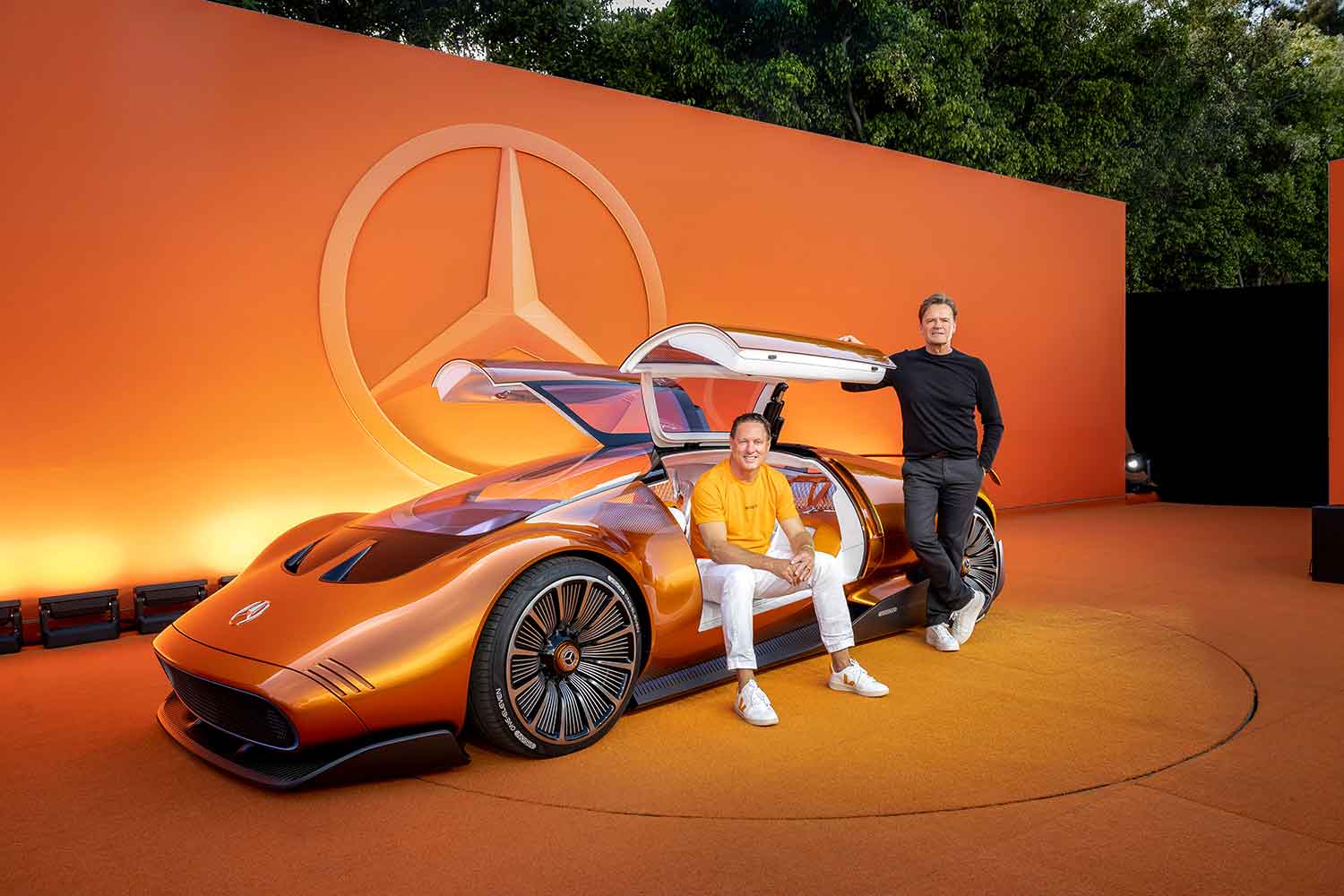 オレンジのボディカラーが眩しいメルセデス・ベンツのコンセプトカー「ヴィジョン・ワン・イレブン」の凄さを解説 〜 画像2