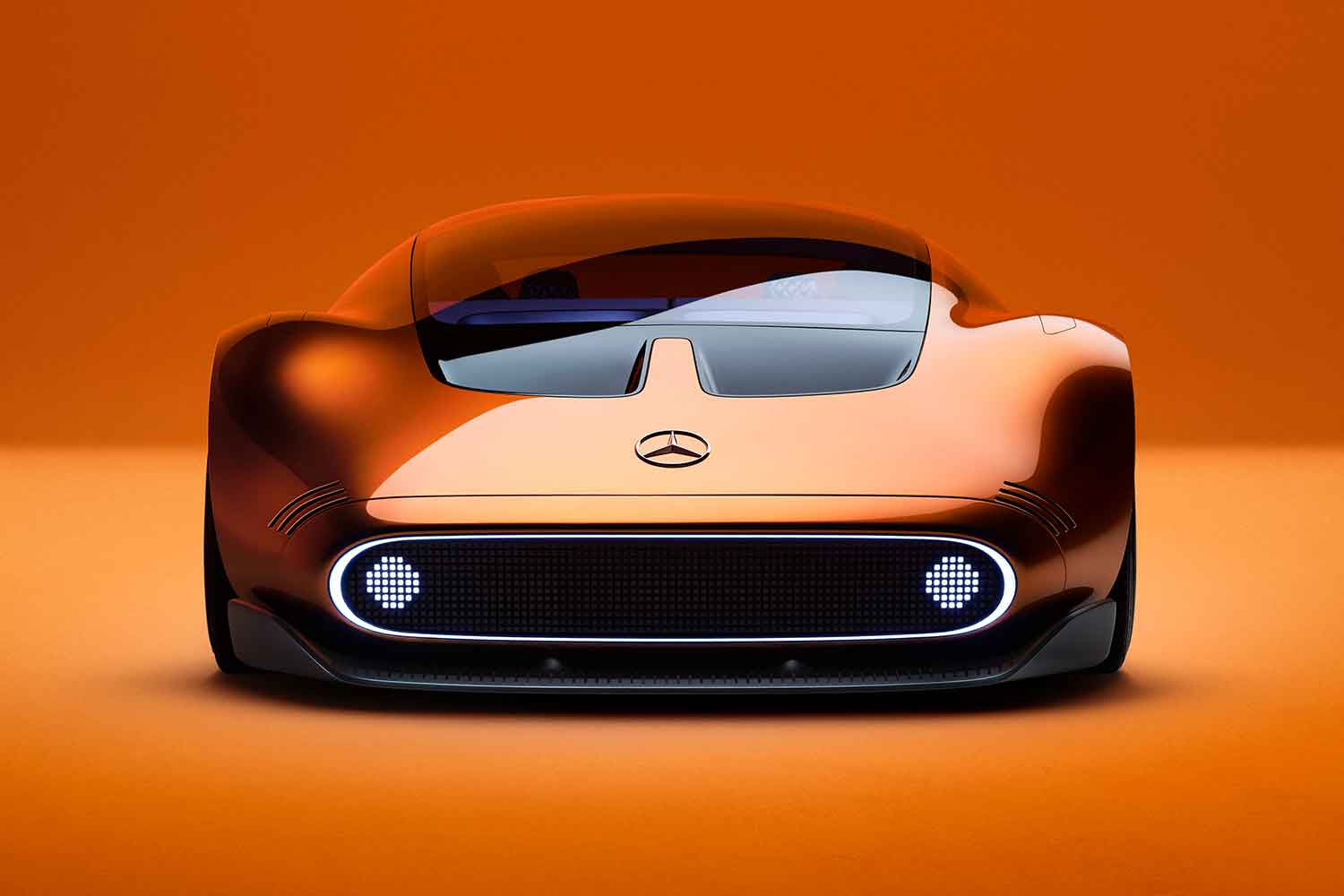 オレンジのボディカラーが眩しいメルセデス・ベンツのコンセプトカー「ヴィジョン・ワン・イレブン」の凄さを解説 〜 画像7