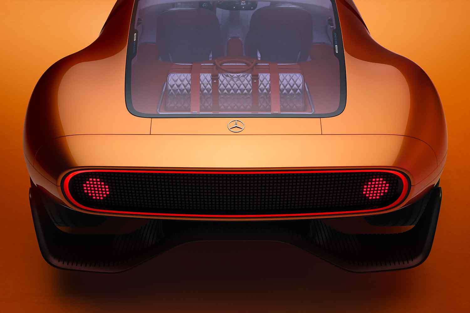 オレンジのボディカラーが眩しいメルセデス・ベンツのコンセプトカー「ヴィジョン・ワン・イレブン」の凄さを解説 〜 画像15