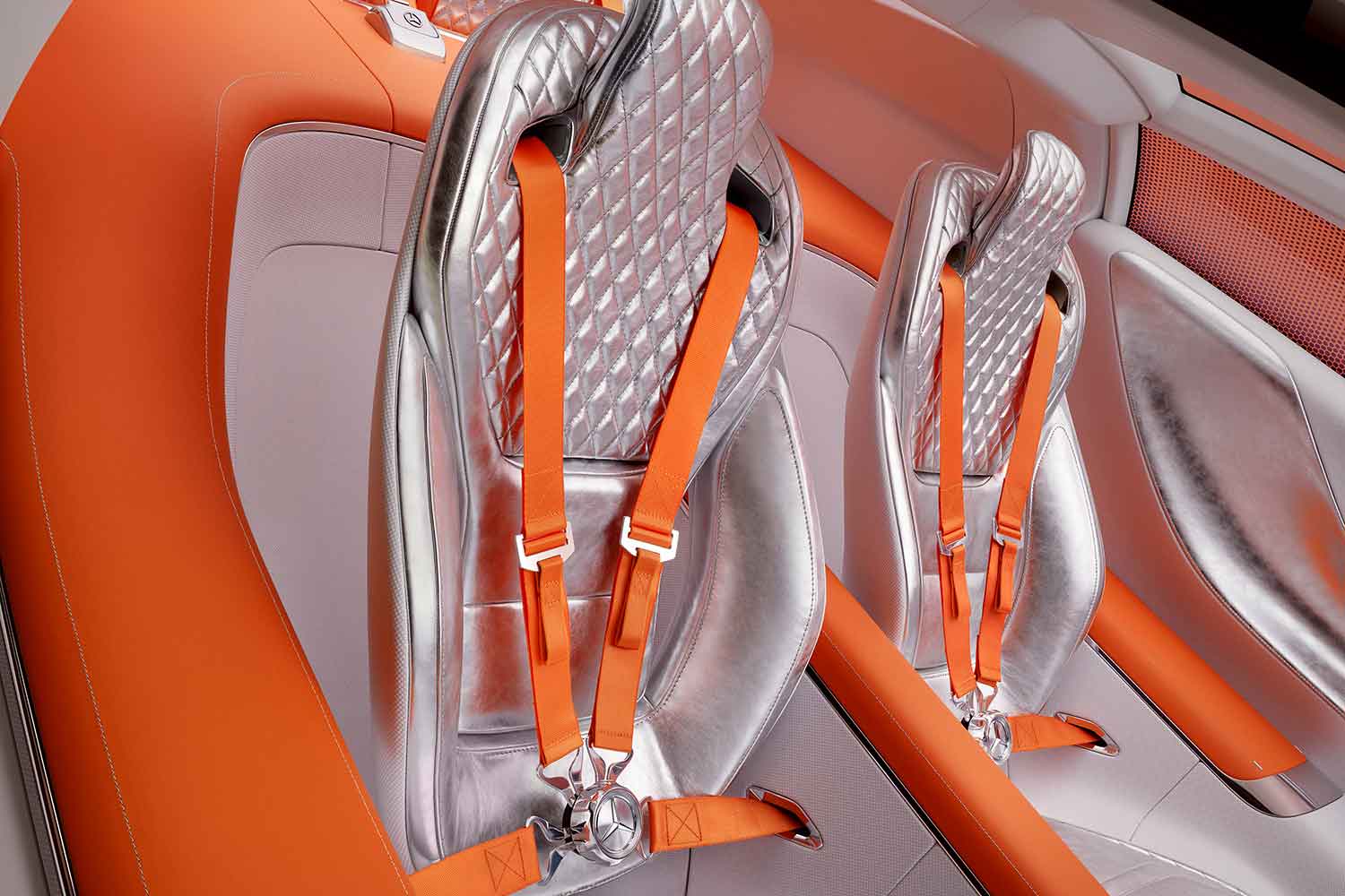オレンジのボディカラーが眩しいメルセデス・ベンツのコンセプトカー「ヴィジョン・ワン・イレブン」の凄さを解説 〜 画像20