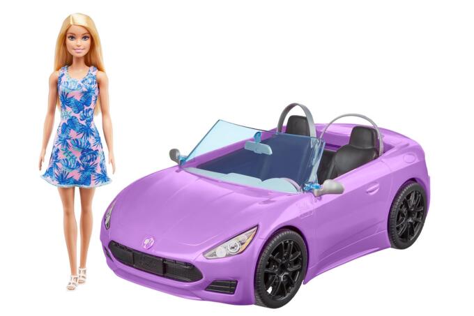 Barbie オートワールドバービーシボレーベルエアコンバーチブル