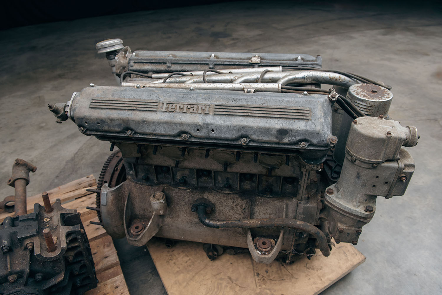 フェラーリ500モンディアル・スパイダーのエンジン
