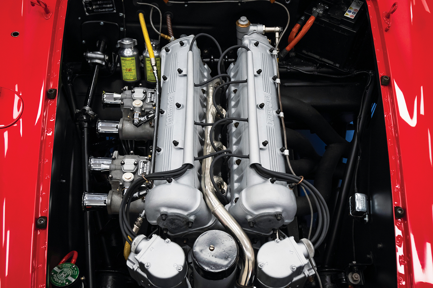 フェラーリ500モンディアル・スパイダーエンジン