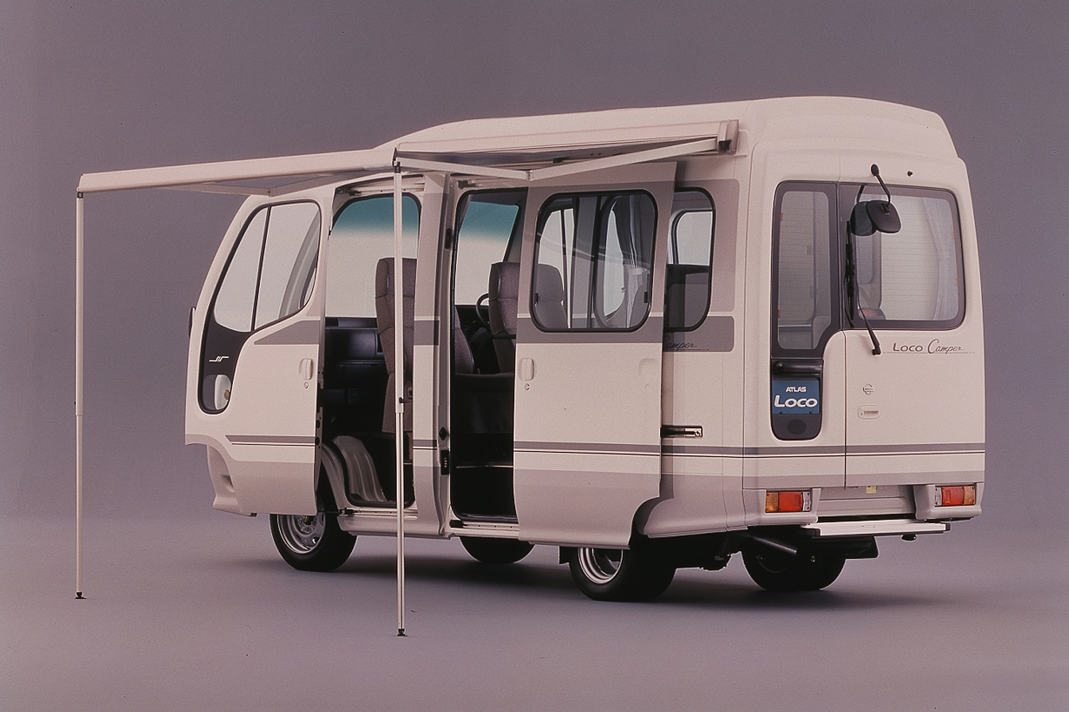 アウトドアに大活躍しそうな「アトラスロコ」というウォークスルーバンがかつての日産にはあった 自動車情報・ニュース WEB CARTOP