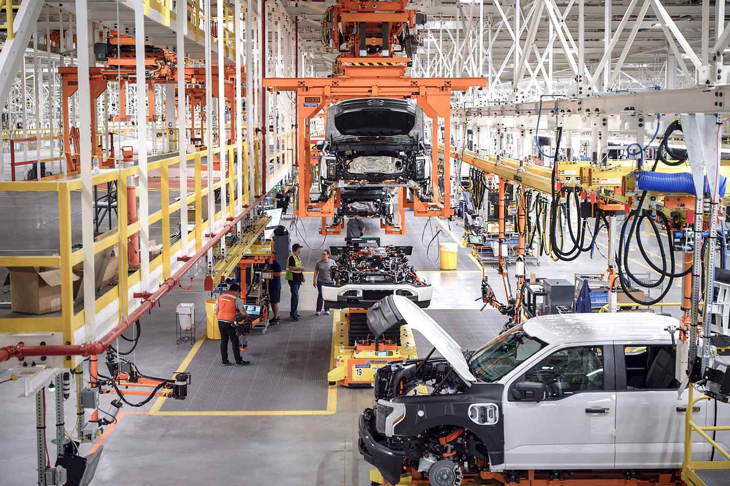フォードのEV専用自動車工場の写真 〜 画像4