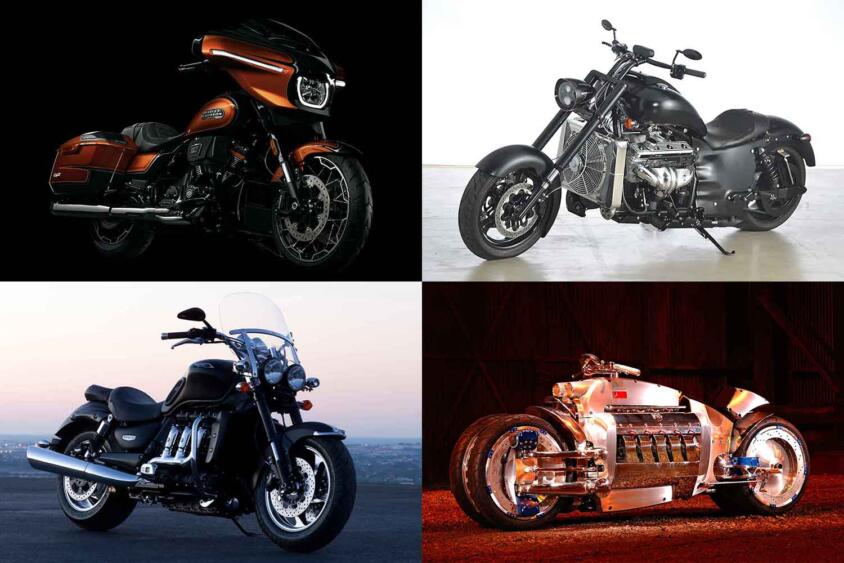 シボレーV8やバイパーのV10を搭載する大排気量バイクが圧巻だった | 自動車情報・ニュース WEB CARTOP