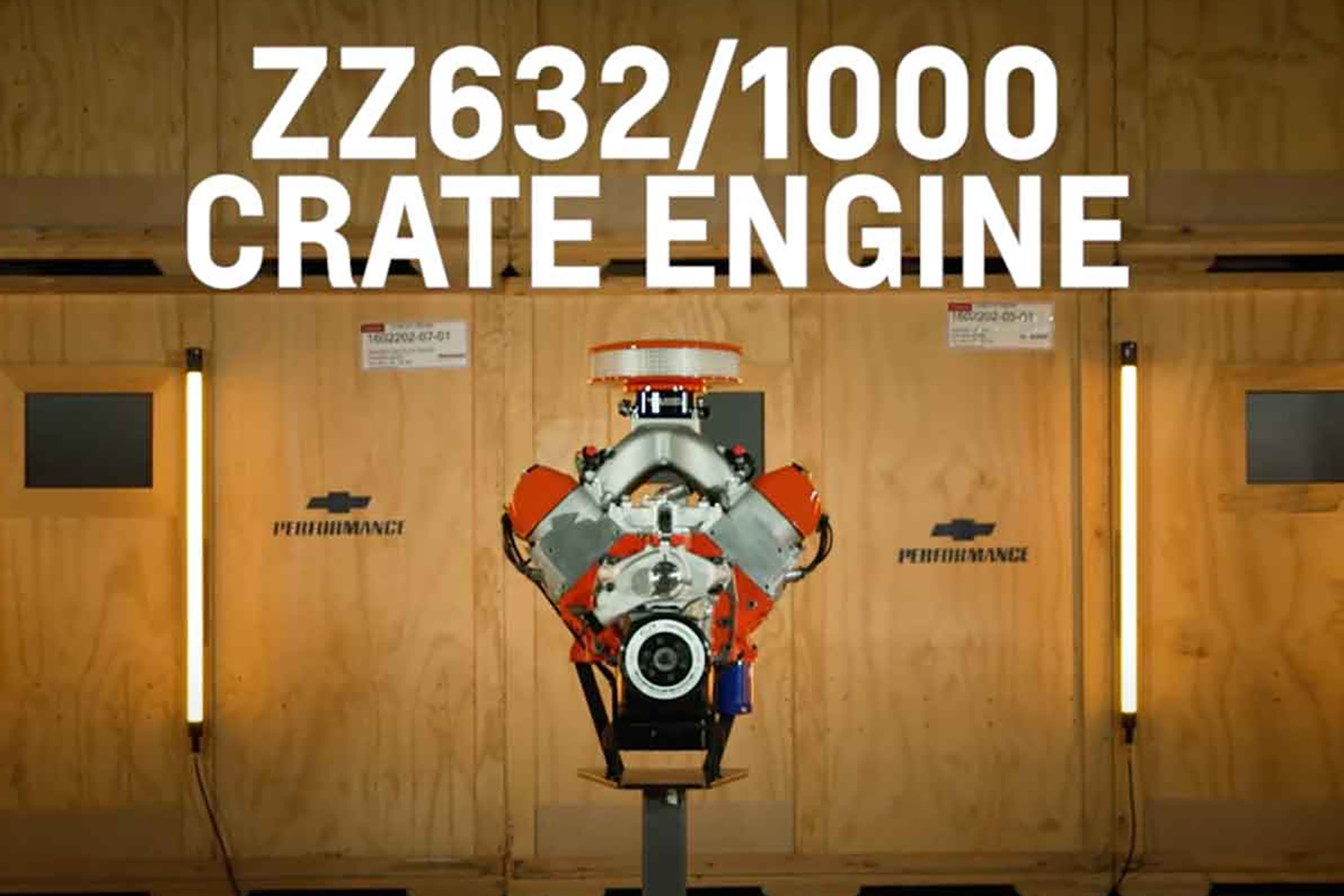 シボレーが販売するクレートエンジン「ZZ632」が常識を逸していた