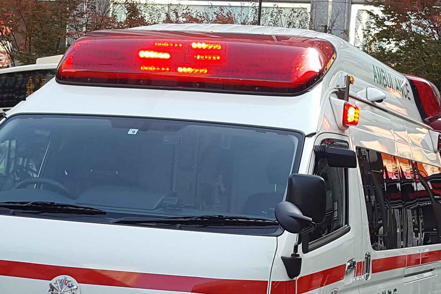 救急車の赤色灯