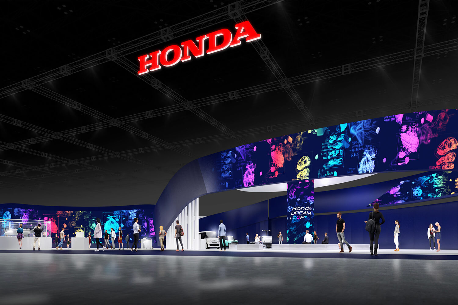 ジャパンモビリティショーのホンダブースは最新技術のオンパレード