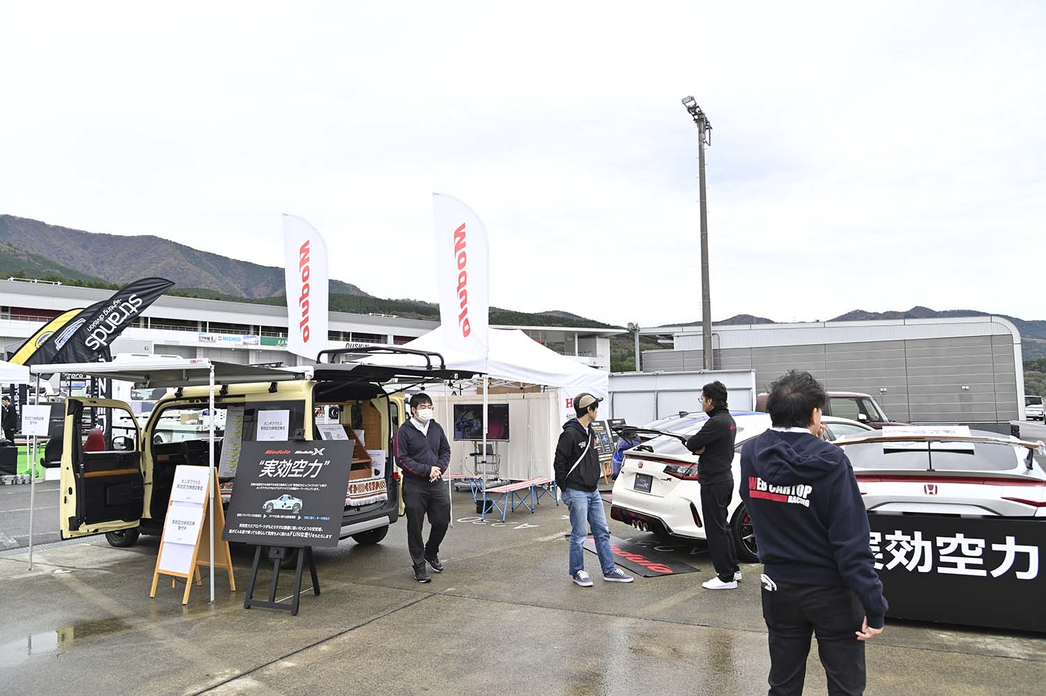 オートメッセリアル×ジャパントラックショー in 富士スピードウェイ 2023のホンダアクセスブース