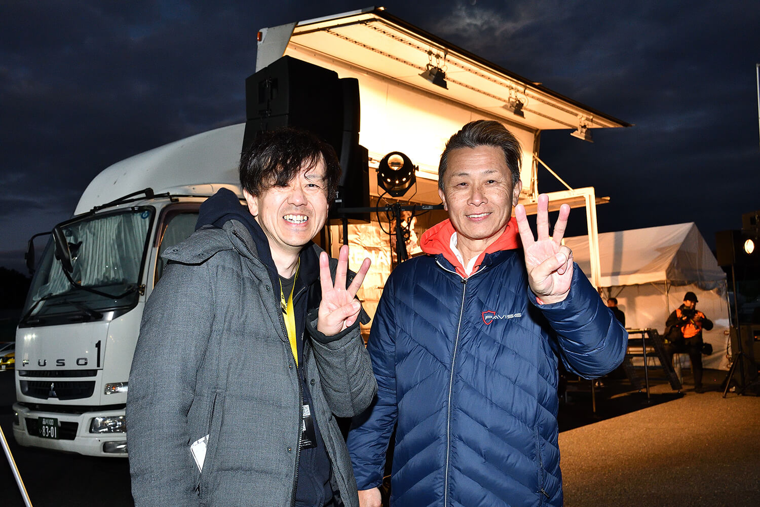 WEB CARTOPチームで参加した桂伸一さんと石田さん