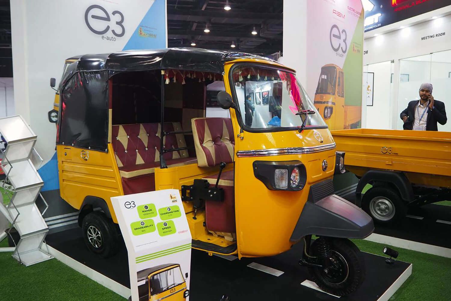 インドの電動三輪車