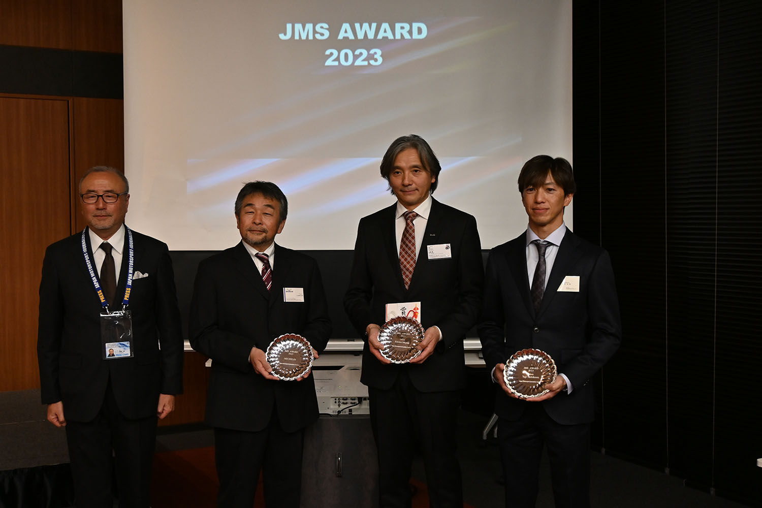 2023年JMSアワードは国内最高峰カテゴリー2冠達成の宮田莉朋が受賞