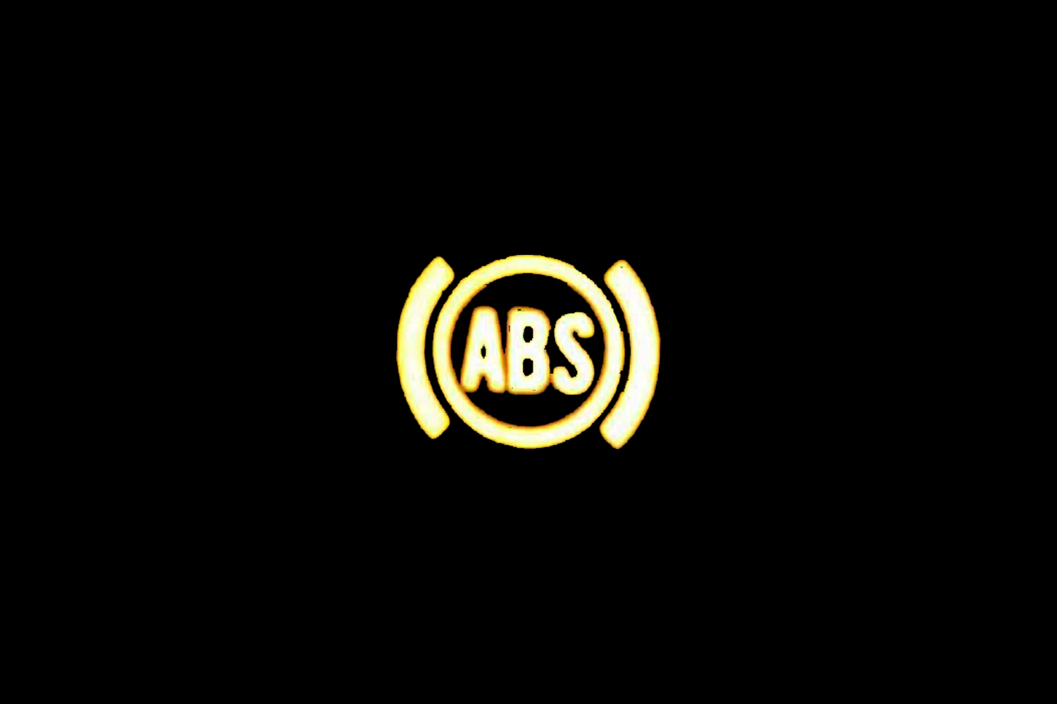 ABS&ブレーキアシスト警告灯のピクトグラム